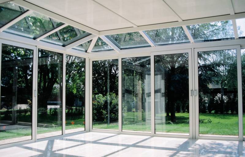 Véranda vitrée sur le Bassin D'Arcachon