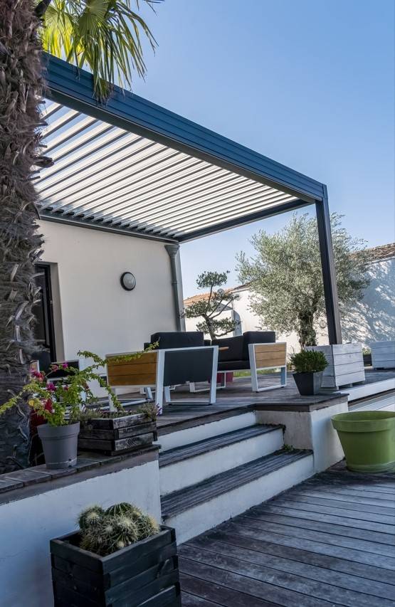 Pergola Bioclimatique sur-mesure de qualité à Pessac en Gironde