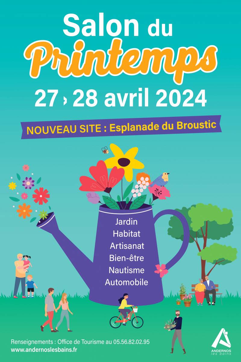 Salon du Printemps à Andernos le 27 et 28 avril 2024