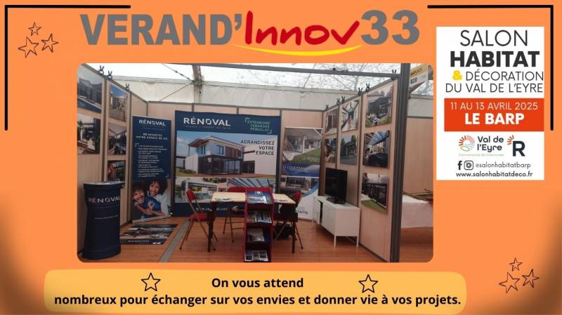 Salon de l'habitat au Barp du 11 au 13 avril 2025