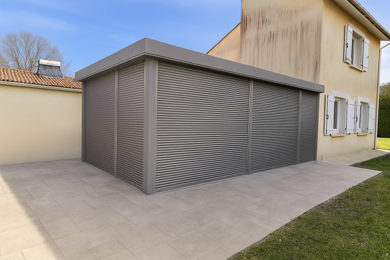 Volet roulant bordeaux