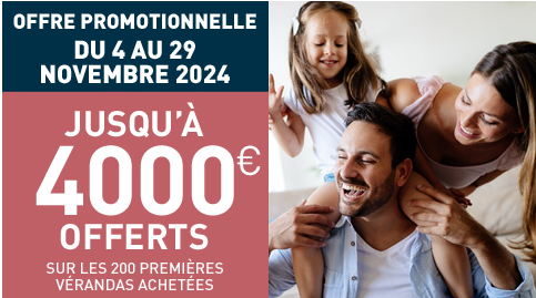 Offre spéciale renoval sur les vérandas à Bordeaux en Gironde 
